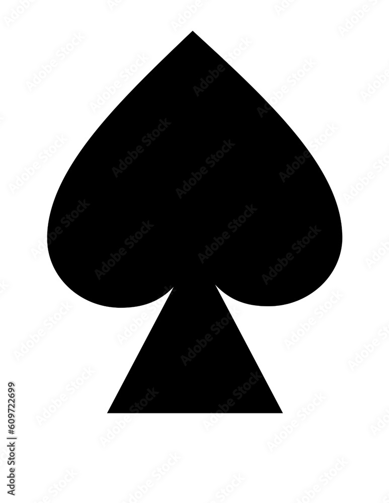 suit of playing cards white and black colors suit of playing cards white and black colors