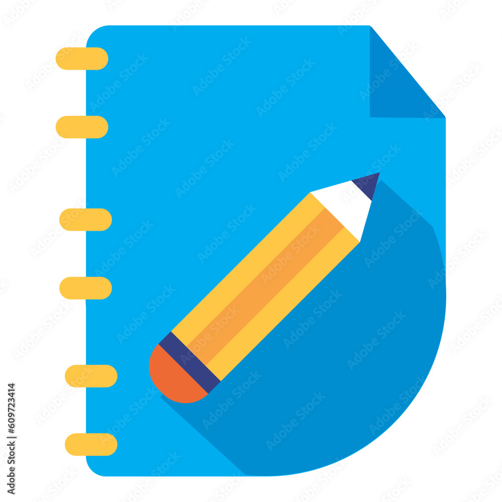 pencil vector icon with blue background
pencil vector icon with blue background