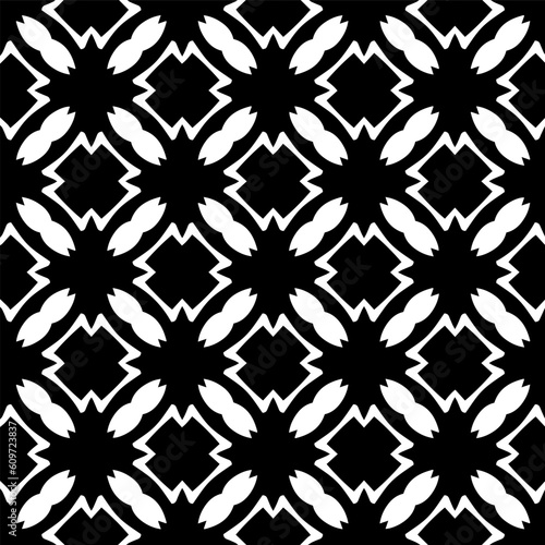 Vector monochrome pattern, Abstract texture for fabric print, card, table cloth, furniture, banner, cover, invitation, decoration, wrapping.seamless repeating pattern. Black pattern.