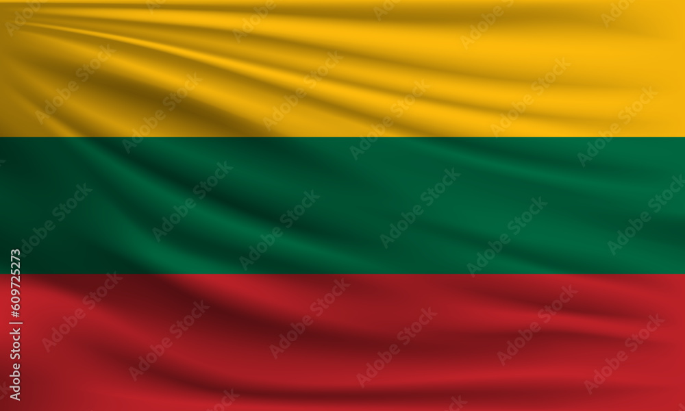 Vector flag of Lithuania Vector flag of Lithuania