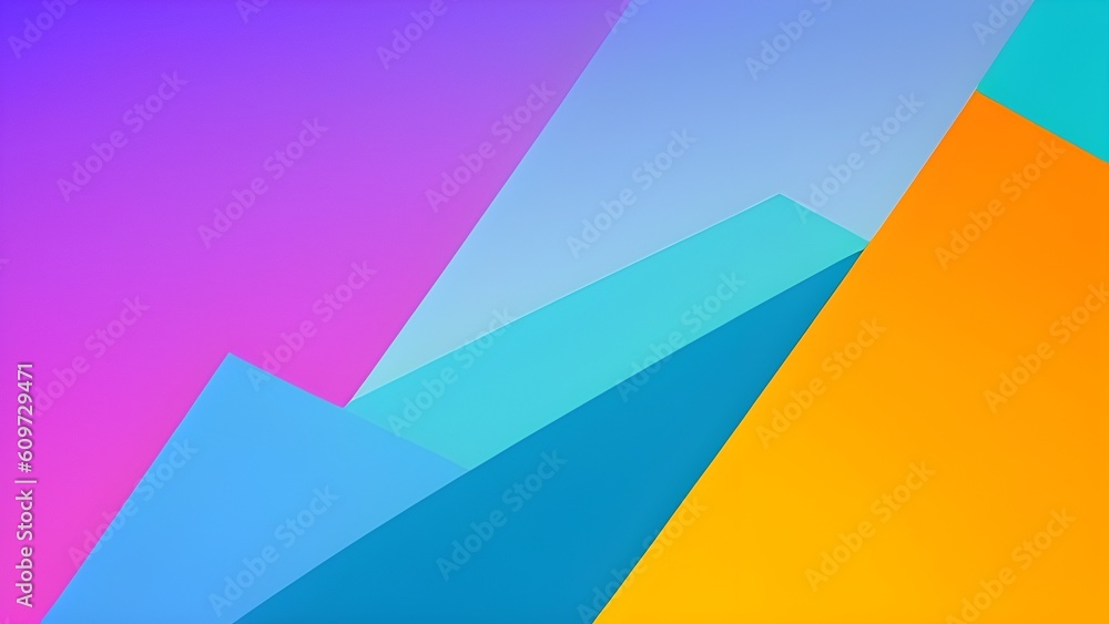 Polygonal Shapes Abstract Background Generative AI Polygonal Shapes Abstract Background Generative AI