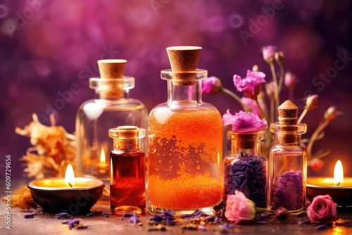 photo of aroma therapy Generated AI