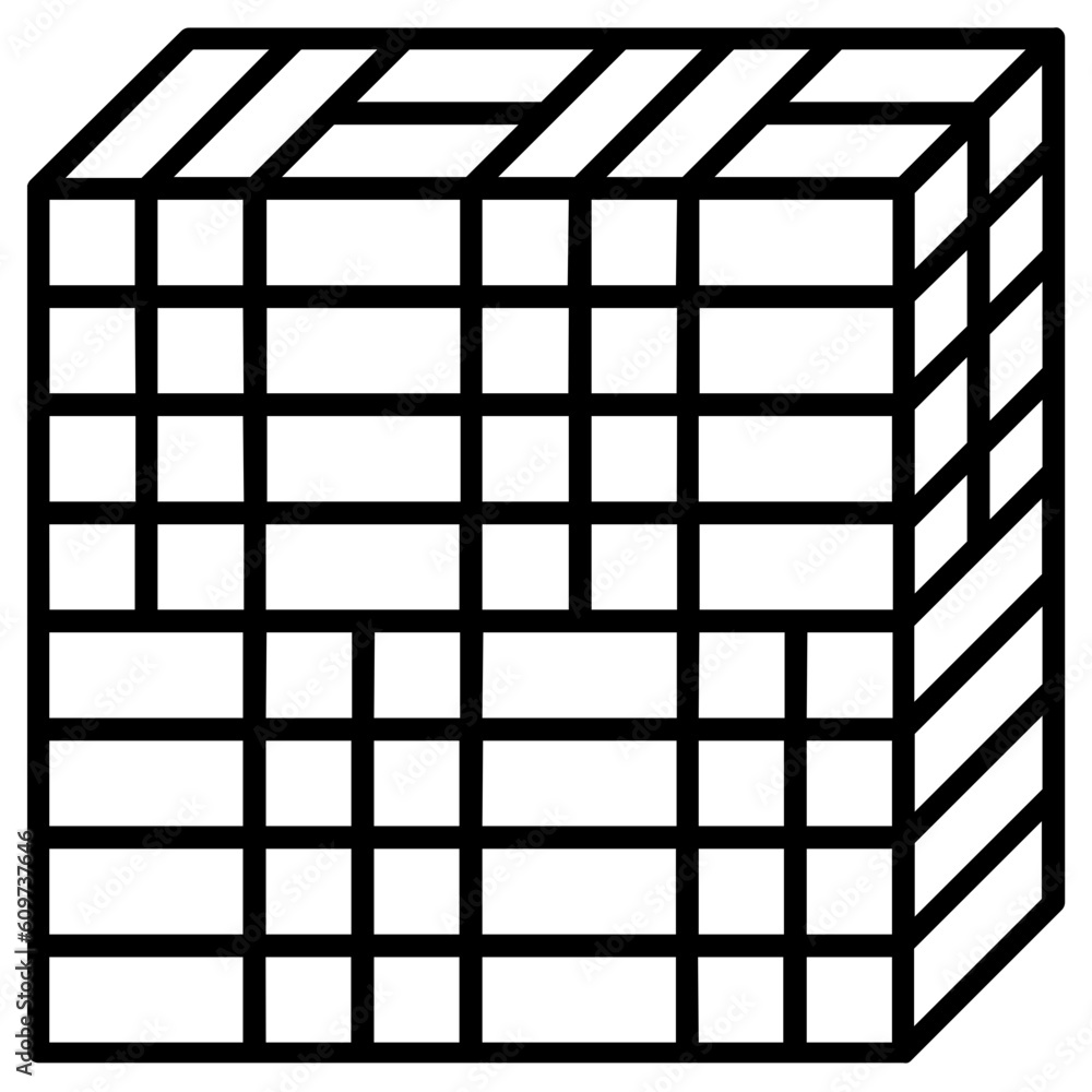 pile of bricks icon pile of bricks icon