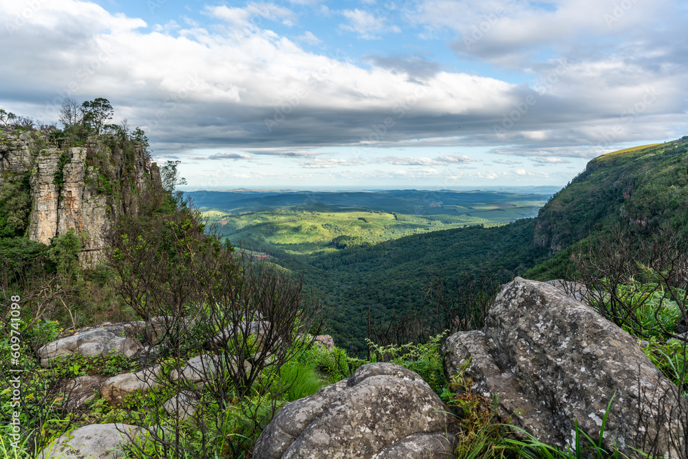The Pinnacle Rock near Graskop in South Africa