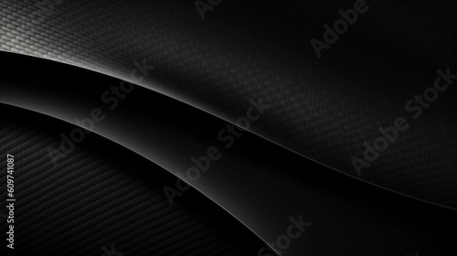 abstract black background with carbon texture