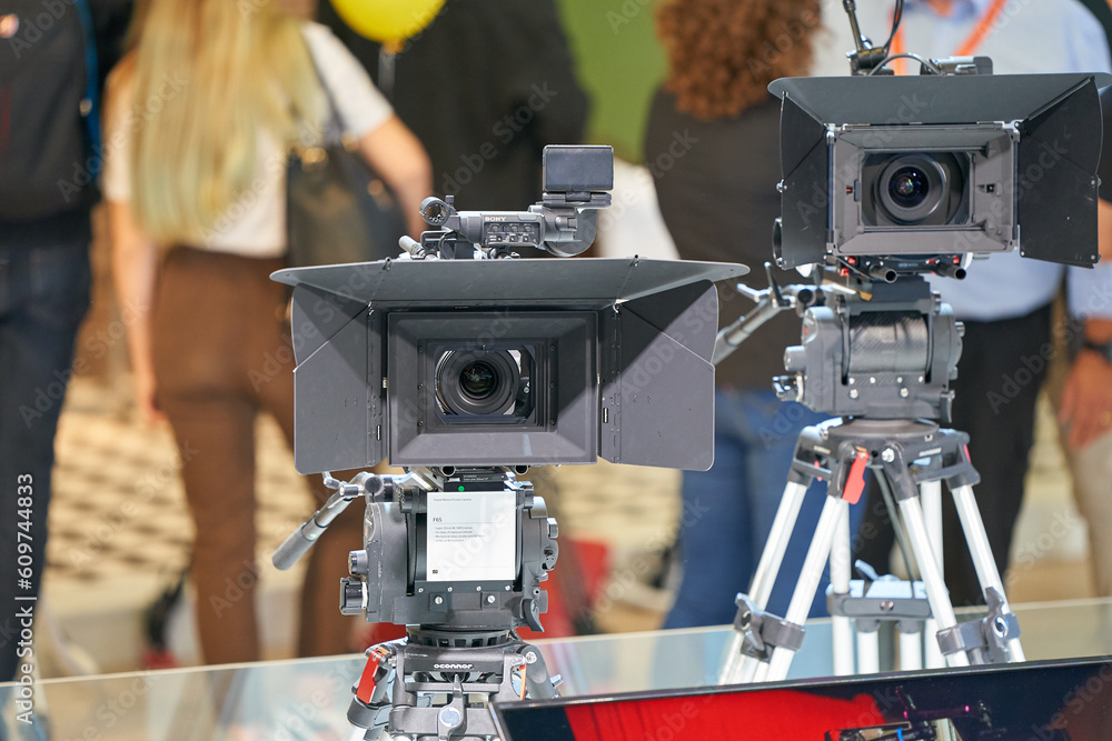 COLOGNE, GERMANY - CIRCA SEPTEMBER, 2018: the Sony F65 CineAlta Digital ...