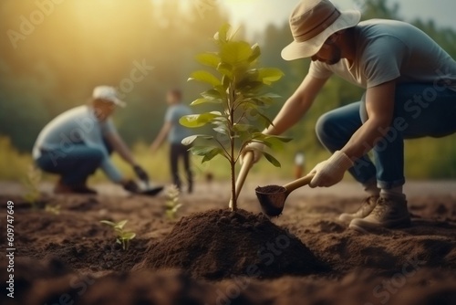 Planting Tree, World Save Life, and Plant a Tree. Generative ai