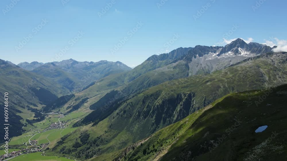 panorama of the mountains