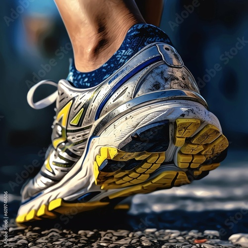 runner on the street