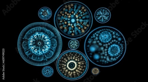 Microorganism Cells, 3D Visualization