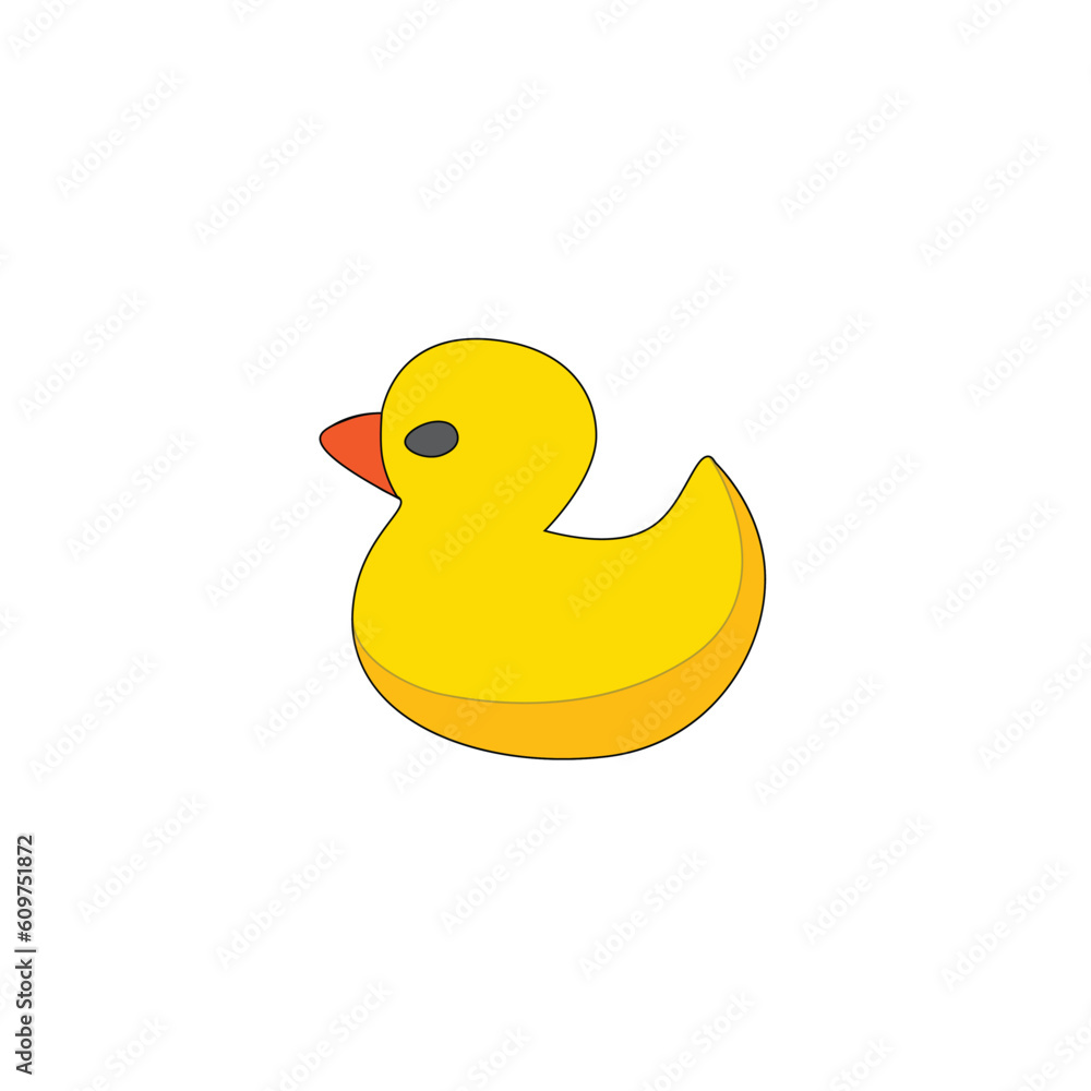 Fototapeta premium yellow rubber duck