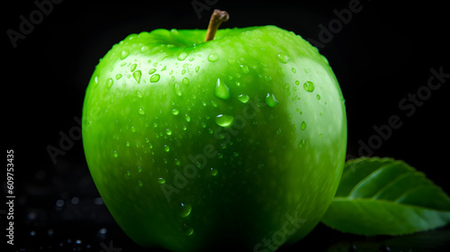 Apple, apples, green apple, beautiful apple - Generative AI