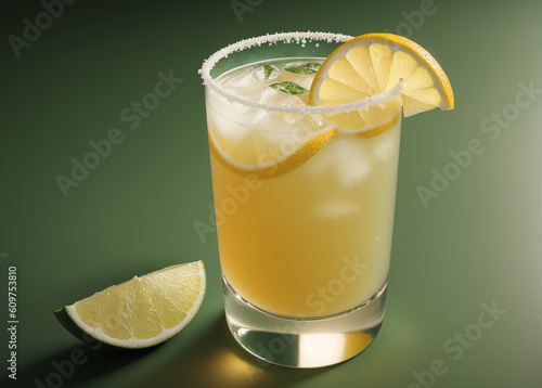 Citrus drink cocktail