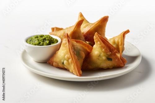 Delicious Plate of Samosas ...
