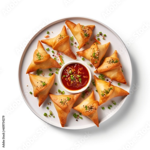 Delicious Plate of Samosas ...