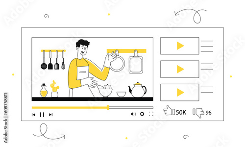 Video blog concept