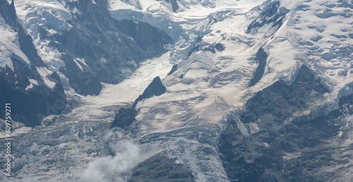 Scenic view of Mont Blanc