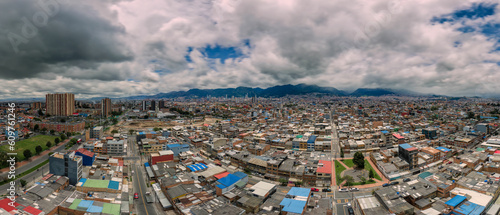 Bogotá from air