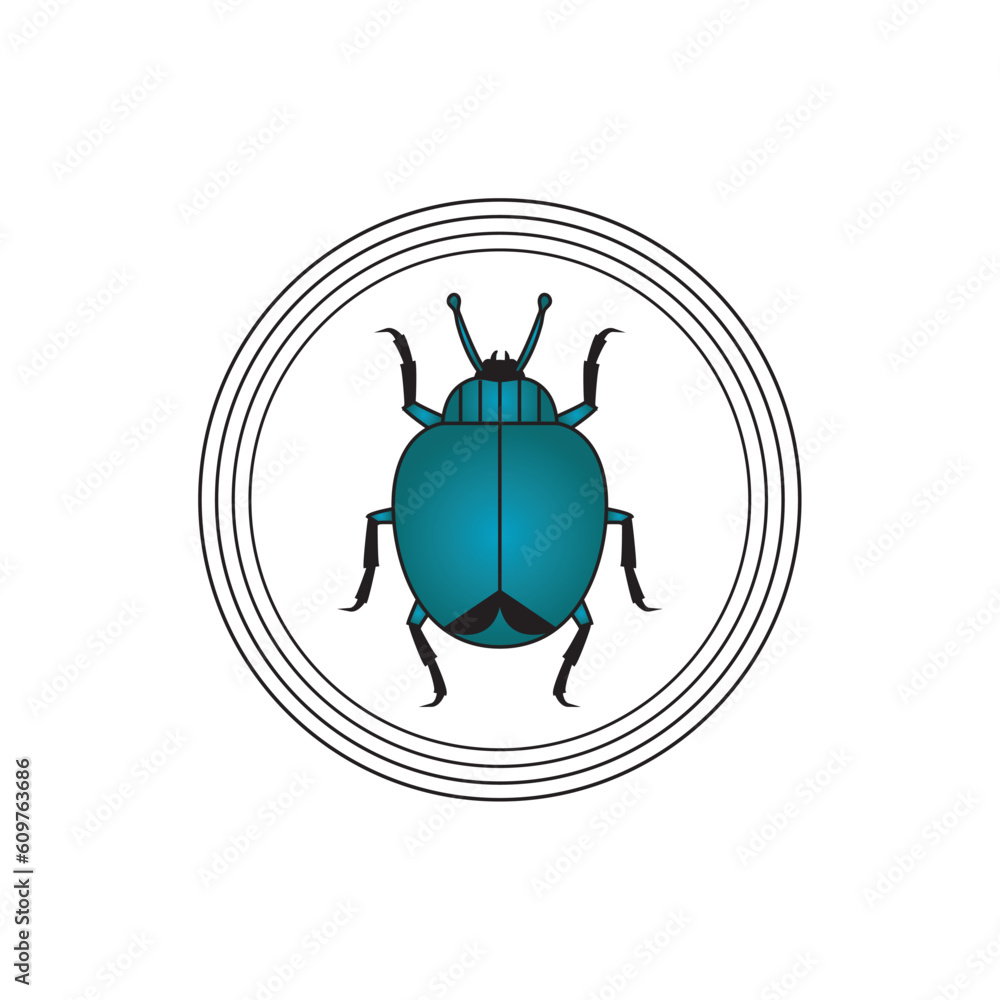 vector image of blue cucaron with white background and black lines vector image of blue cucaron with white background and black lines