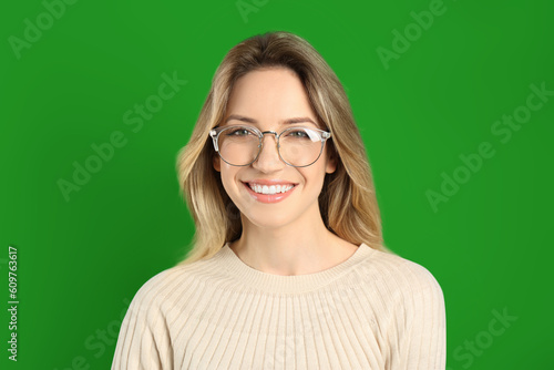 Obraz na plátně Chroma key compositing