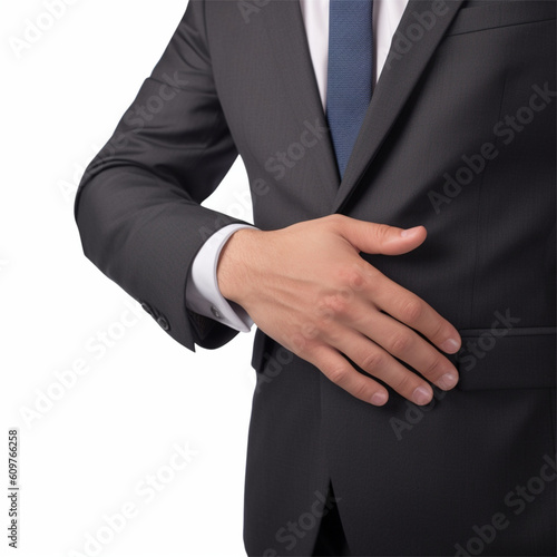 Profissional de terno criado por IA