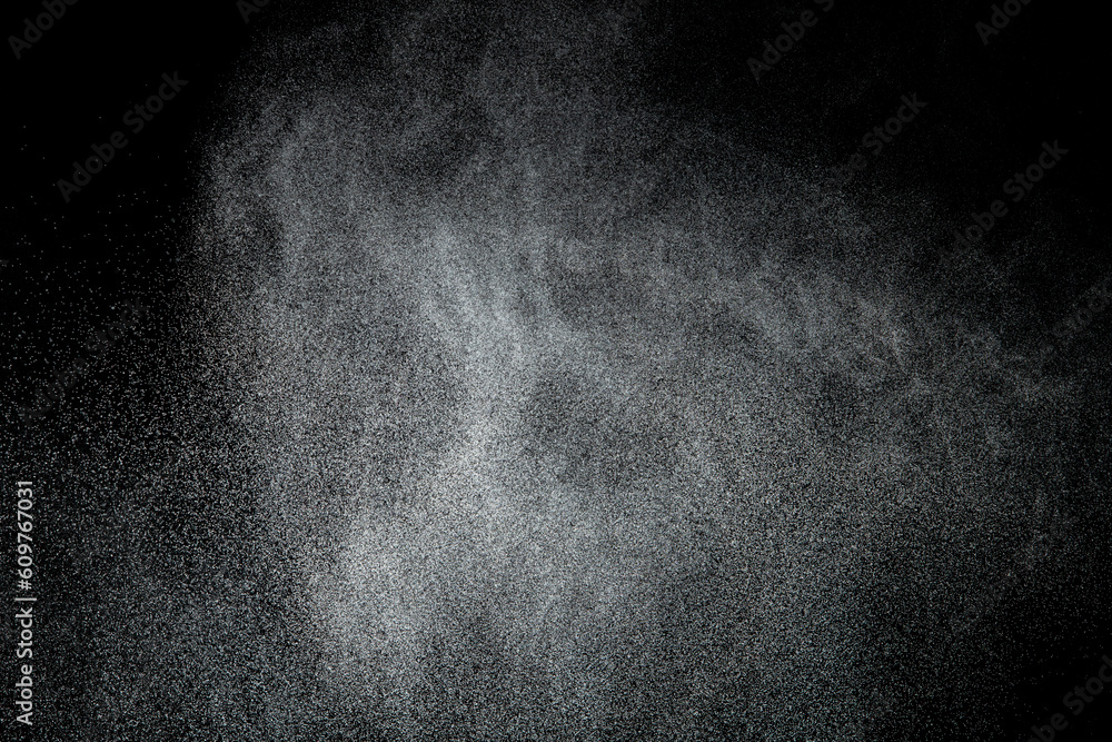 Million of Star Dust, Photo image of falling down shower rain snow, heavy snows storm flying. Freeze shot on black background isolated overlay. Spray water fog smoke as star particle on wind Million of Star Dust, Photo image of falling down shower rain snow, heavy snows storm flying. Freeze shot on black background isolated overlay. Spray water fog smoke as star particle on wind