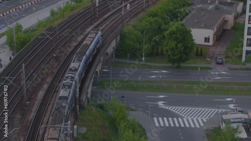 Trains in Warsaw