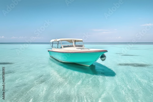 turquoise_sea_with_cloudy_sky_boat