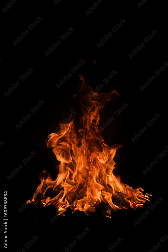 Fire blaze flames on black background. Fire burn flame isolated, abstract texture. Flaming explosion with burning effect. Fire wallpaper, abstract art pattern with copy space. Fire blaze flames on black background. Fire burn flame isolated, abstract texture. Flaming explosion with burning effect. Fire wallpaper, abstract art pattern with copy space.