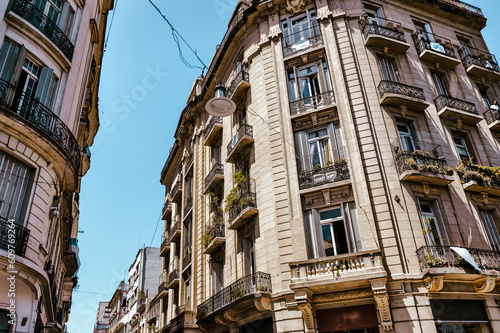 Buenos Aires  Argentina - December 21  2022  Sights and classic architecture in and around Buenos Aires Argentina.