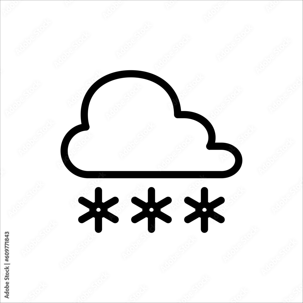 Weather icon, Weather icon vector for website design, app, UI. vector illustration on white background.. Weather icon, Weather icon vector for website design, app, UI. vector illustration on white background..