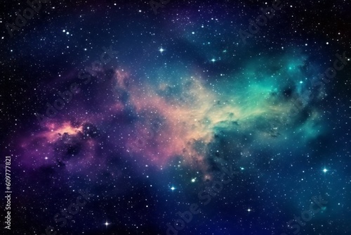 Background of the night August sky with stars. AI generated, human enhanced. © top images