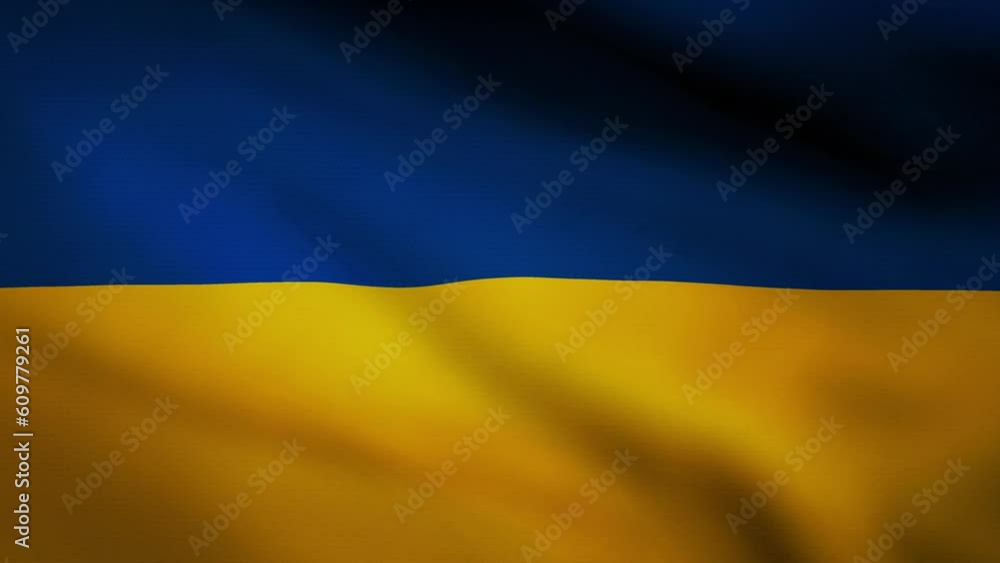Ukraine waving flag Ukraine waving flag