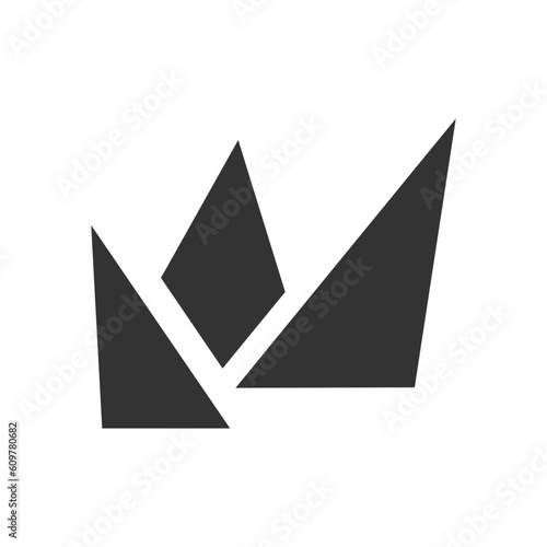 Free Download king logo template. Icon Illustration Brand Identity. Isolated and flat illustration. Vector graphic - GFXLoad