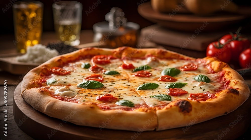 Tempting Margherita: Irresistibly Delicious Pizza