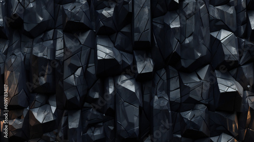 黒曜石の壁の背景