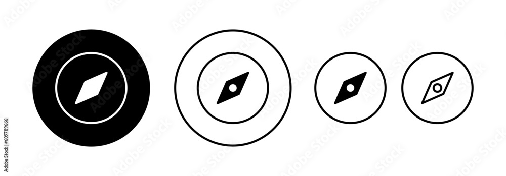 Compass icon vector for web and mobile app. arrow compass icon sign and symbol Compass icon vector for web and mobile app. arrow compass icon sign and symbol