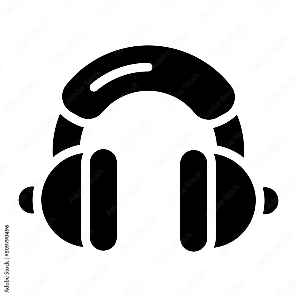 hearing protection Solid icon hearing protection Solid icon