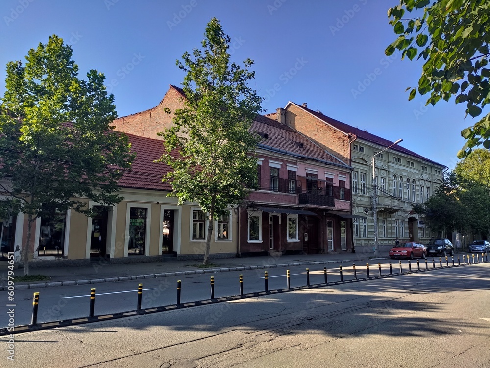 General Grigore Balan Street from Bistrita Romania 2021
