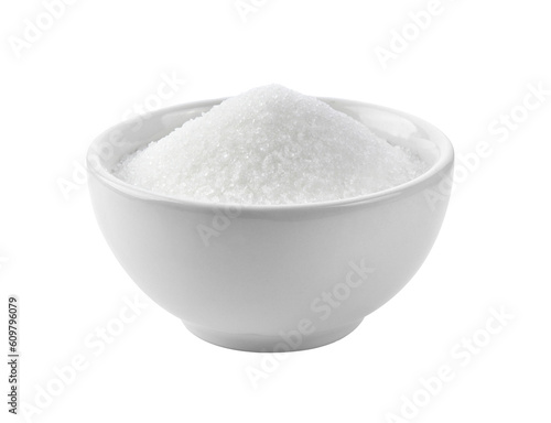 sugar in white bowl on transparent png