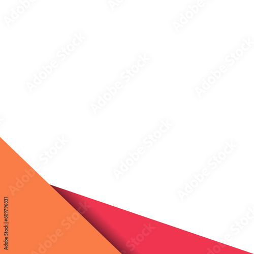 Free Download Geometric Fold Corner - GFXLoad