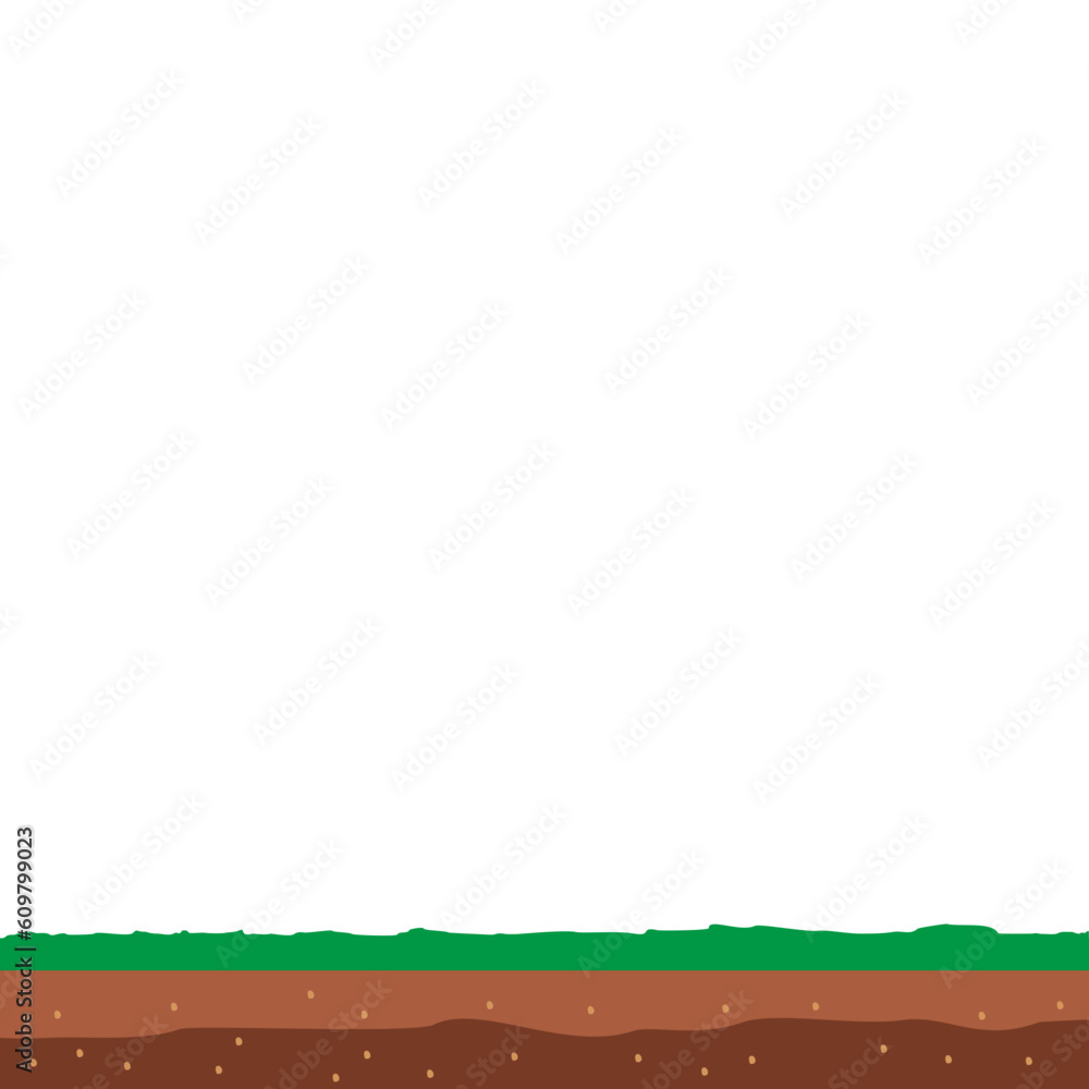 Obraz premium Ground Illustration Vector
