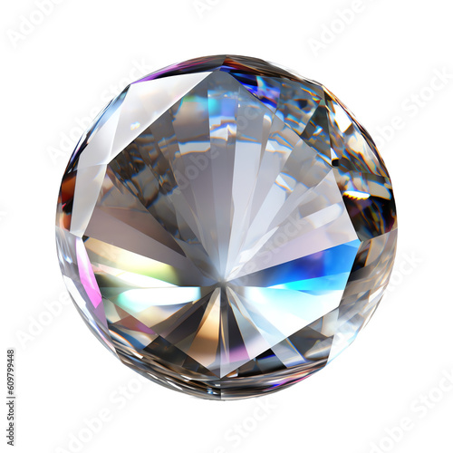 Photos Crystal clear paperweight white isolated background