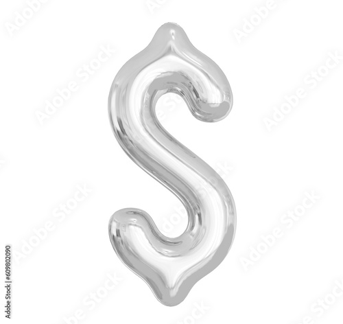 Dollar Sign Silver