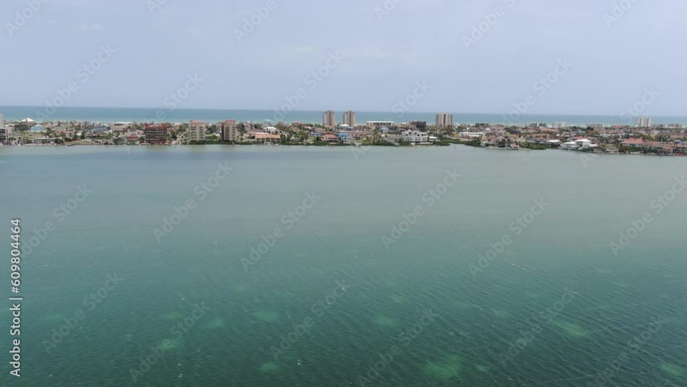Aerial views from over South Padre Island, Texas. Aerial views from over South Padre Island, Texas.