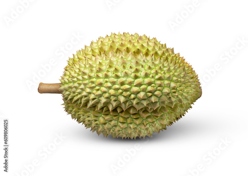 durian isolated on white background