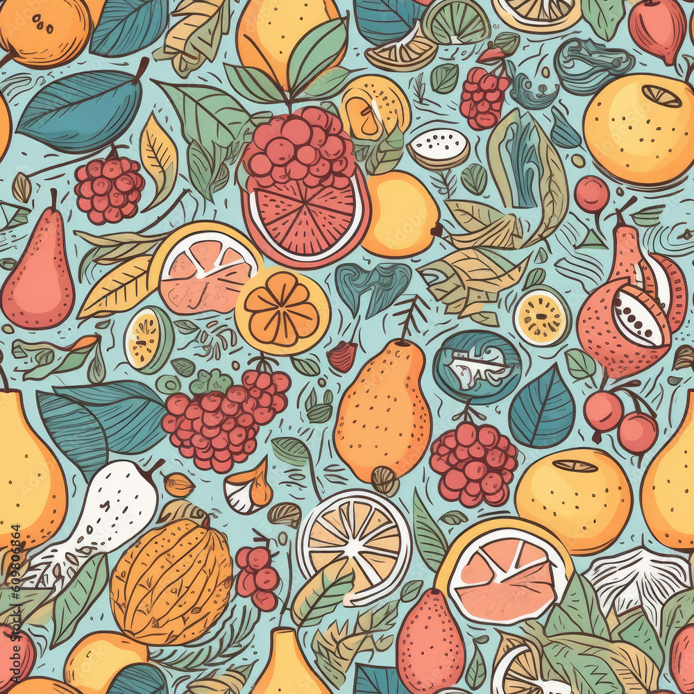 Tiled Fruit Tiled Fruit