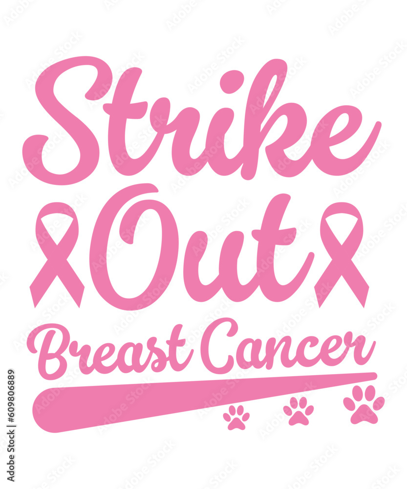 Strike Out Breast Cancer t-shirt
