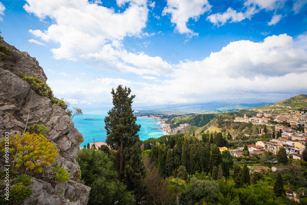 view from the top of the mountain