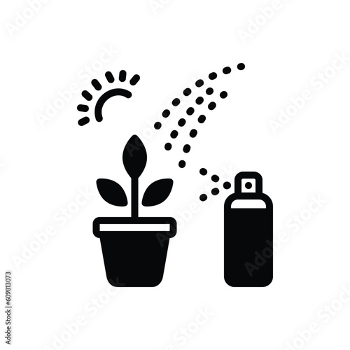Black solid icon for necessary 